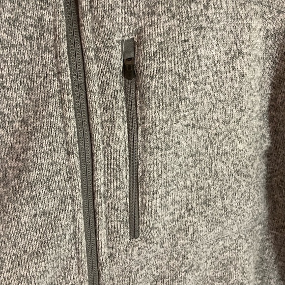 LL Bean Men’s Sweater Zip Up Large gray - Picture 6 of 9